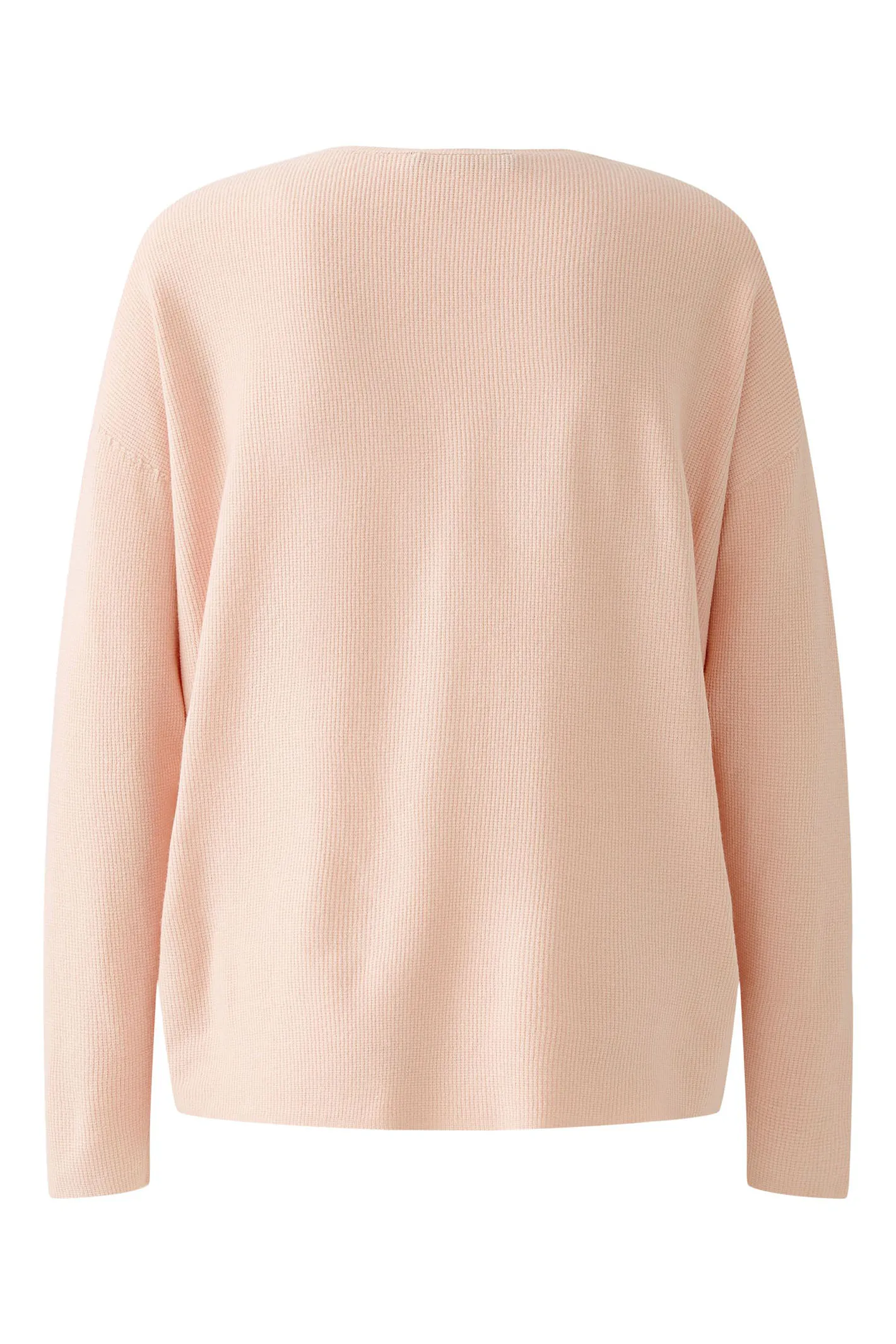 Oui 89057 Pale Pink V Neck Jumper