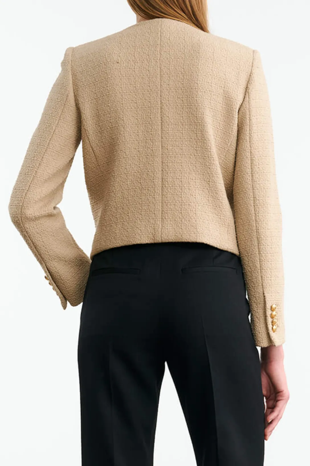 Patti Short Jacket | Khaki