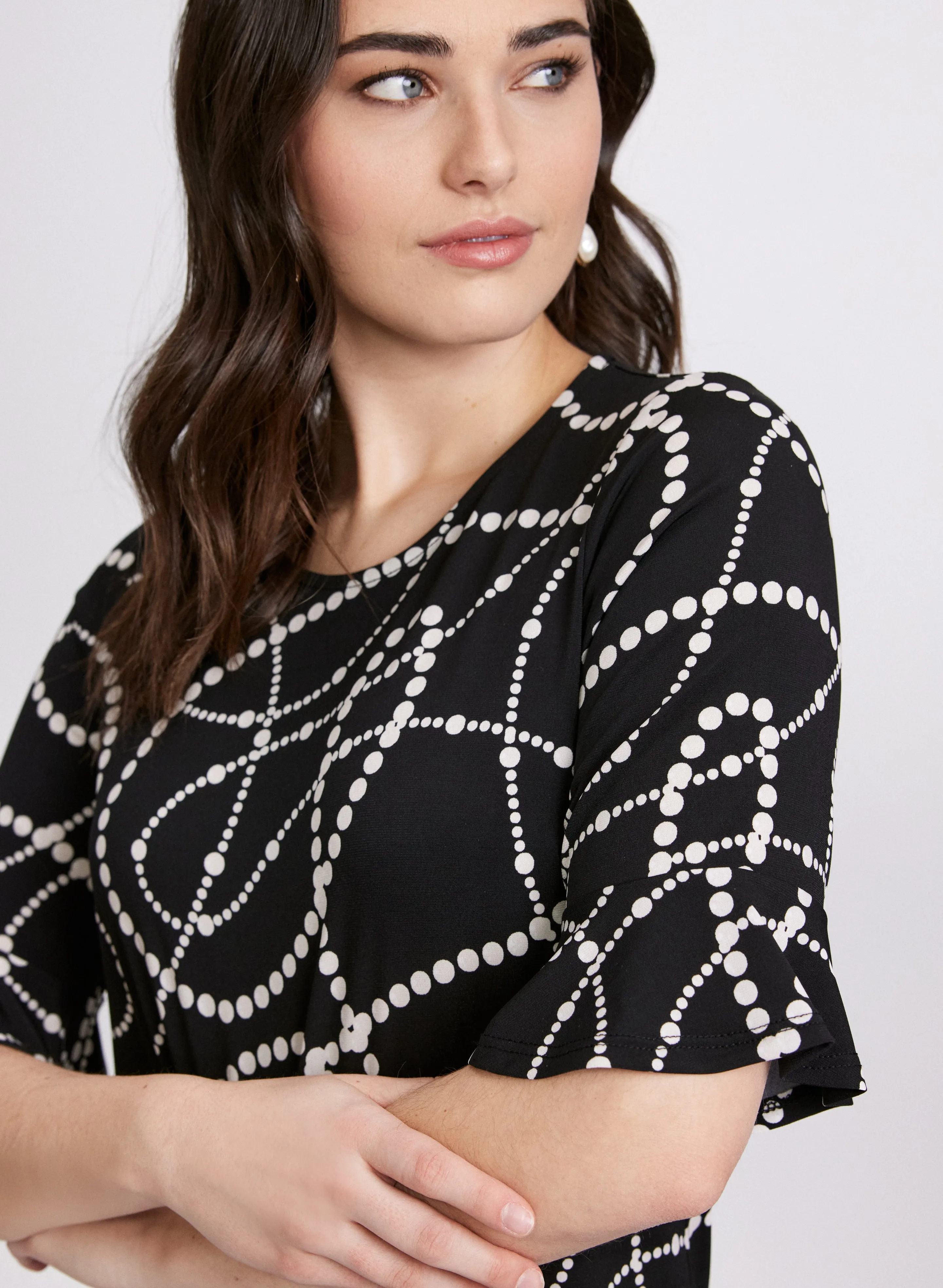 Pearl Print Top