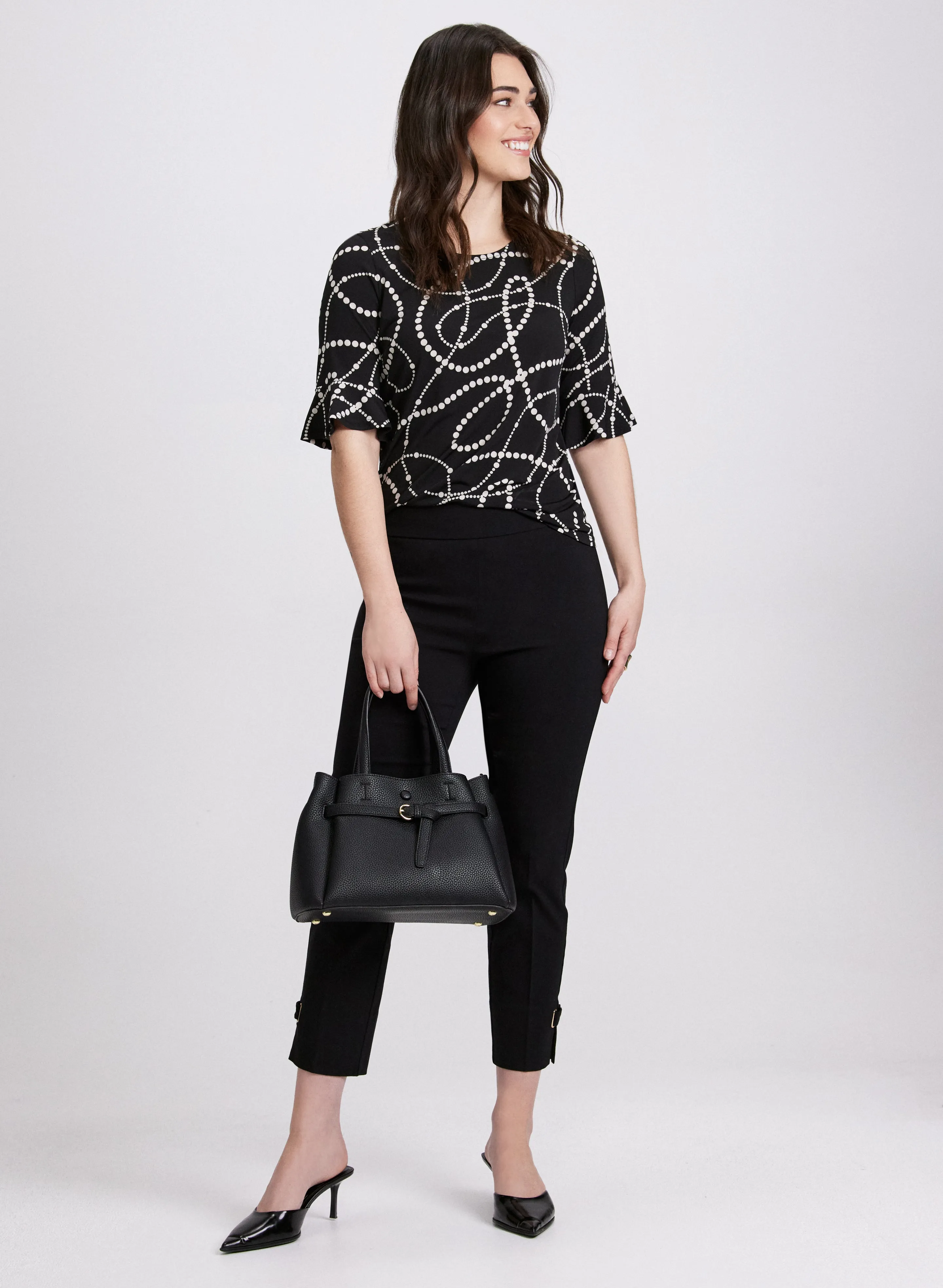 Pearl Print Top
