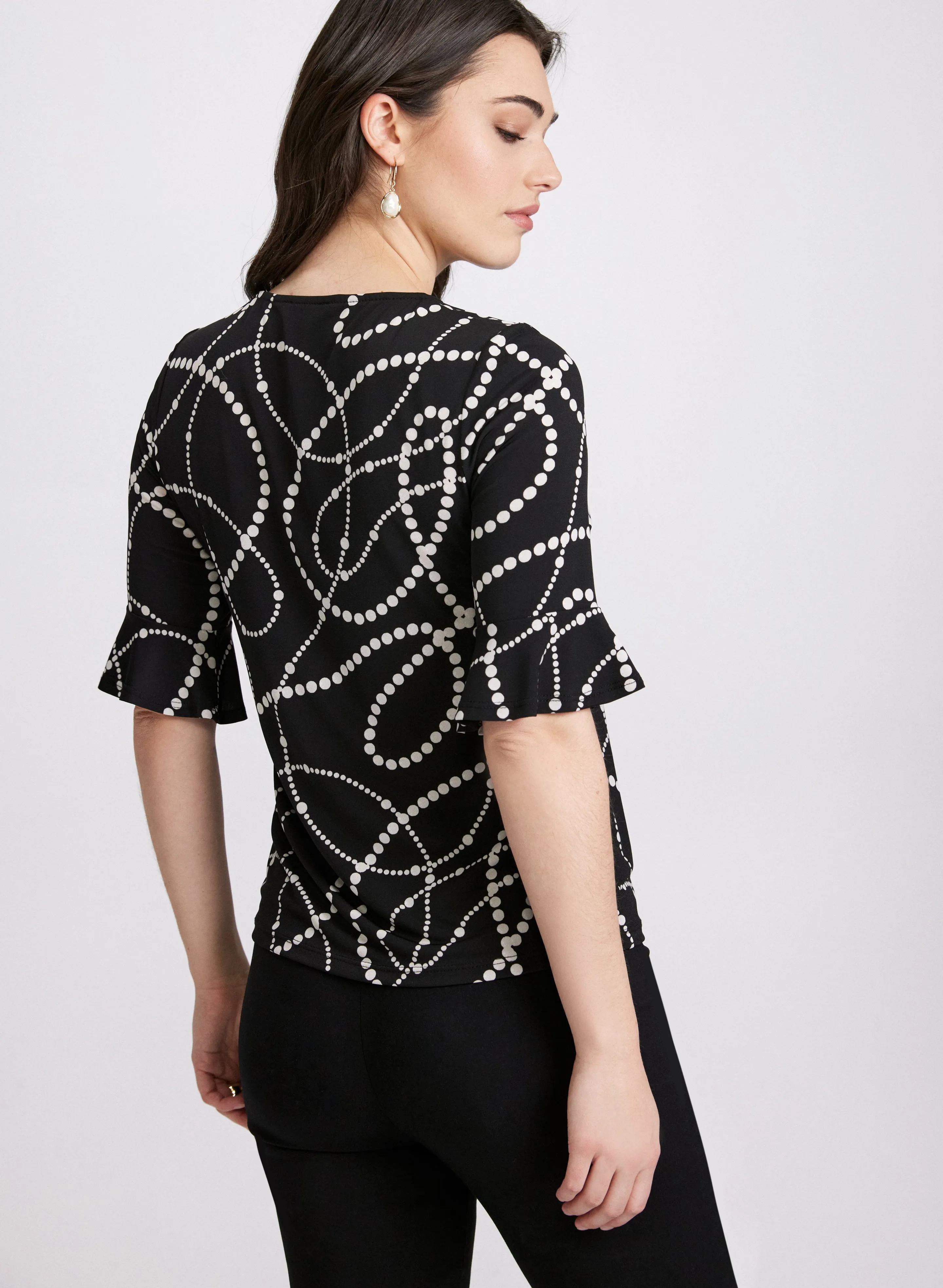 Pearl Print Top