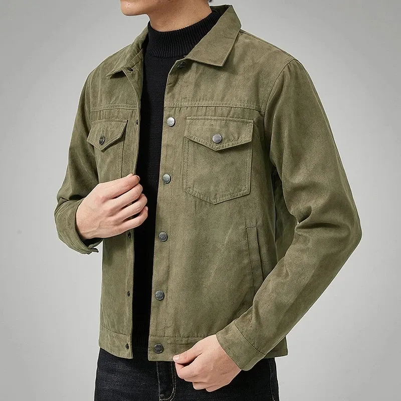Premium Casual Suede Jacket