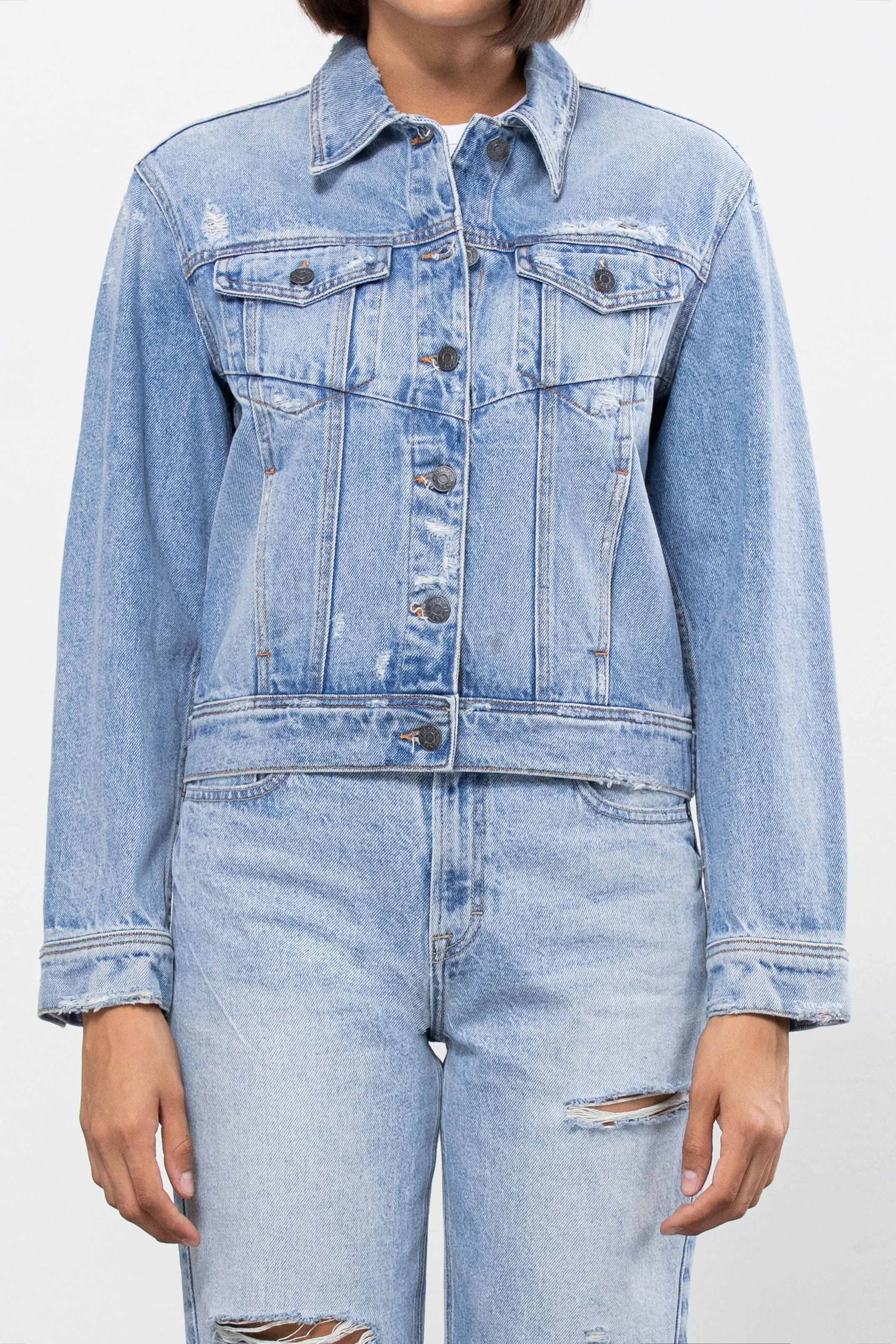 [REBEL] TRUCKER JACKET