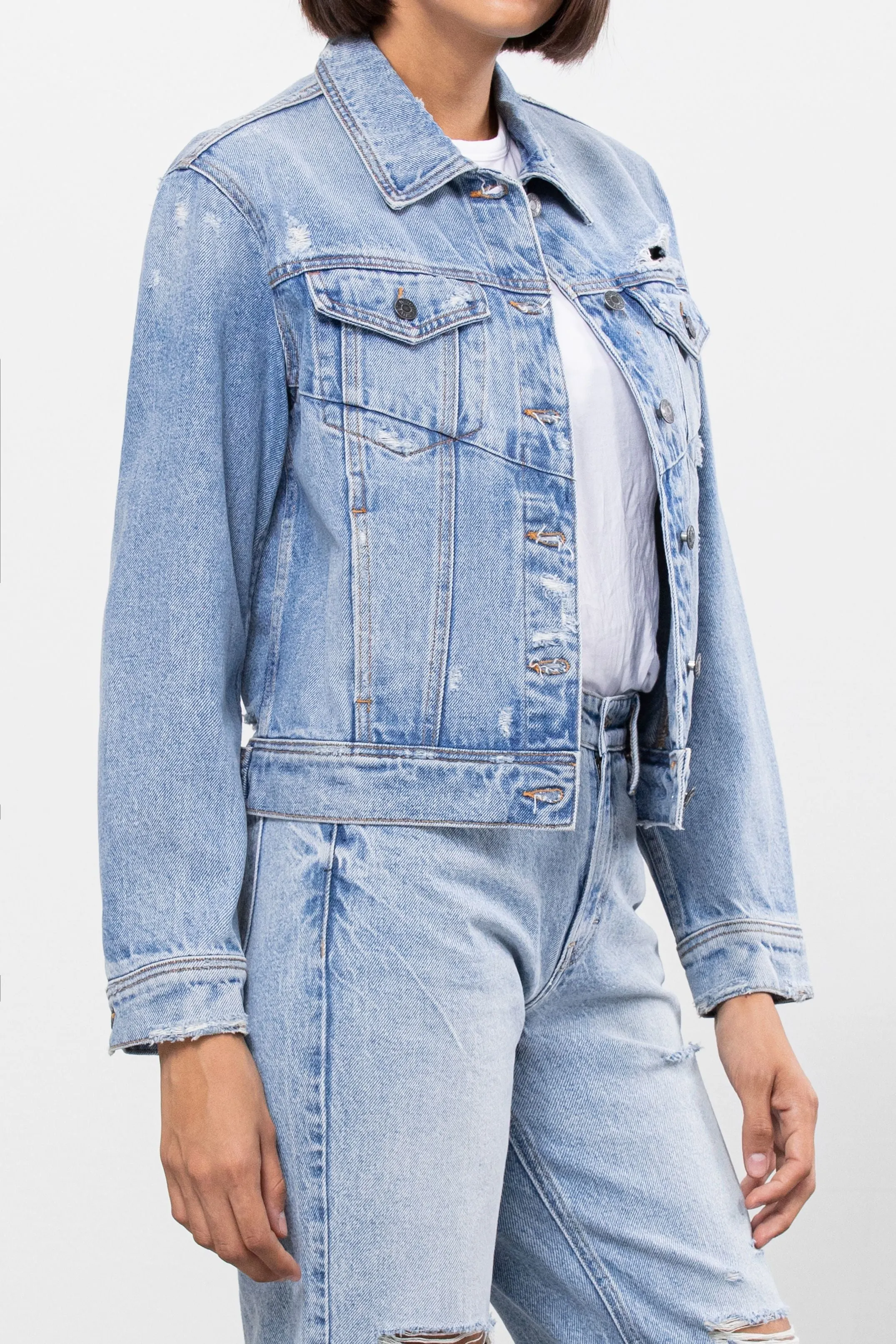 [REBEL] TRUCKER JACKET