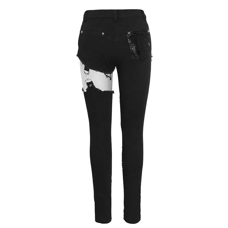 'Rift Runner' Punk Pants With Chains