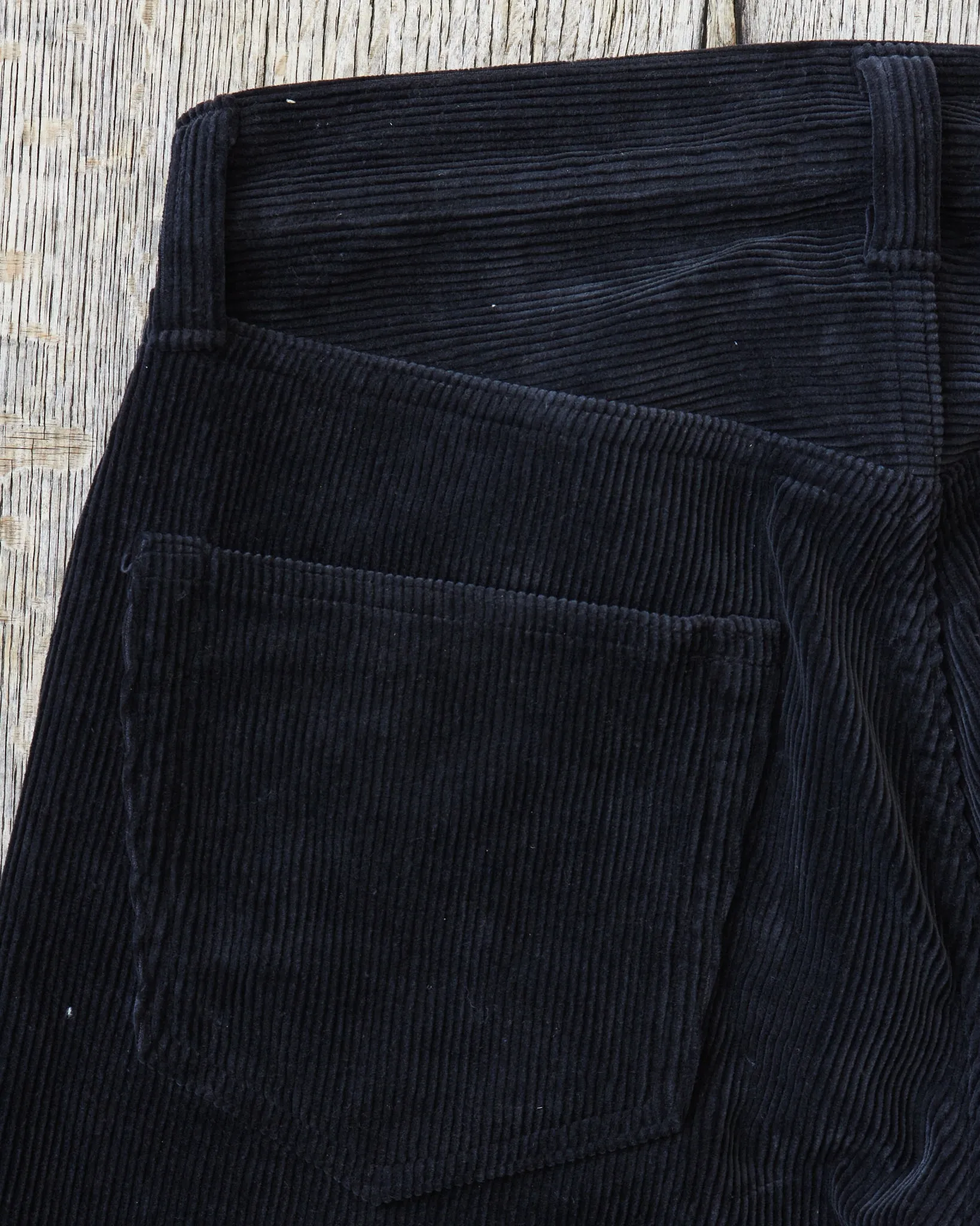 Sugar Cane 9W Corduroy 5-Pocket Pants 1947 Model Black SC42422