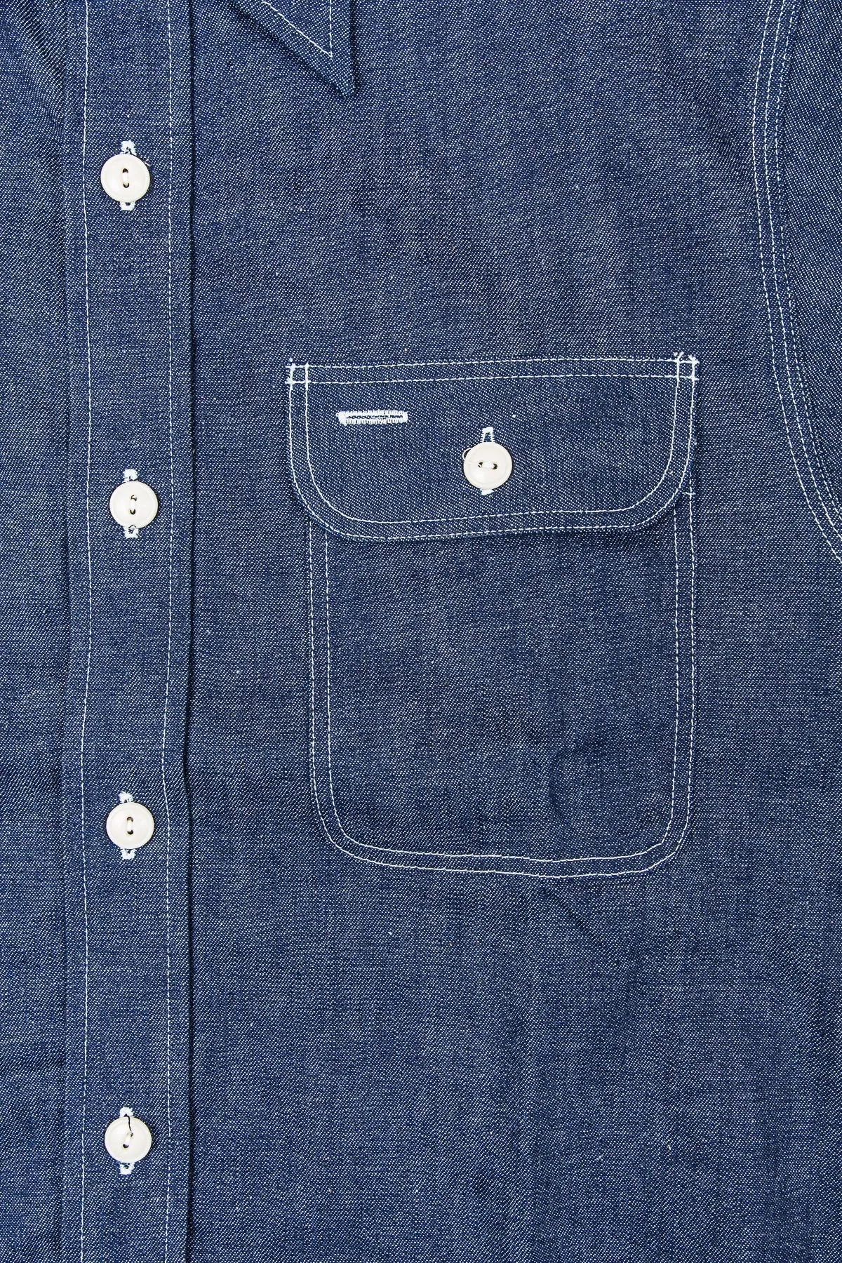 Sugar Cane & Co. Blue Denim Work Shirt SC27852