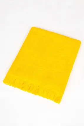 Super Yellow | Kids' Monochrome Beach Towel