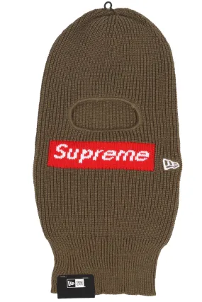 SUPREME   NEW ERA GREEN KNIT BALACLAVA ONE SIZE