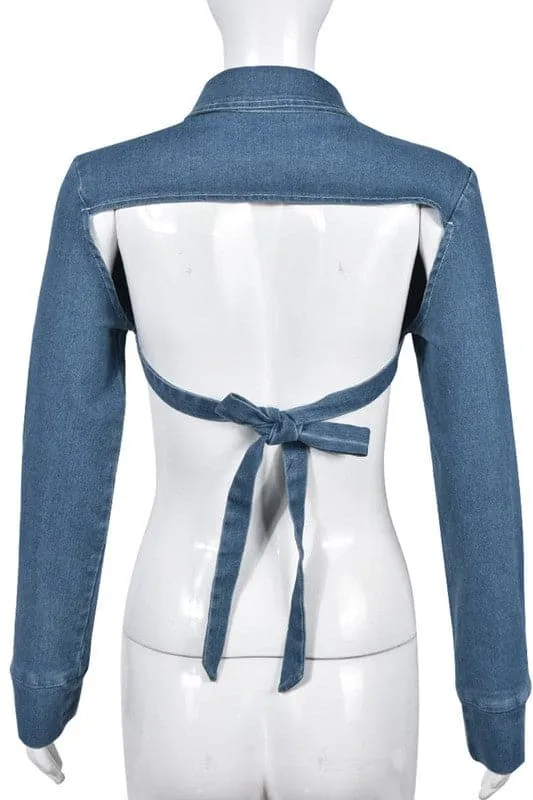 TA184 Button Down Denim Shirt