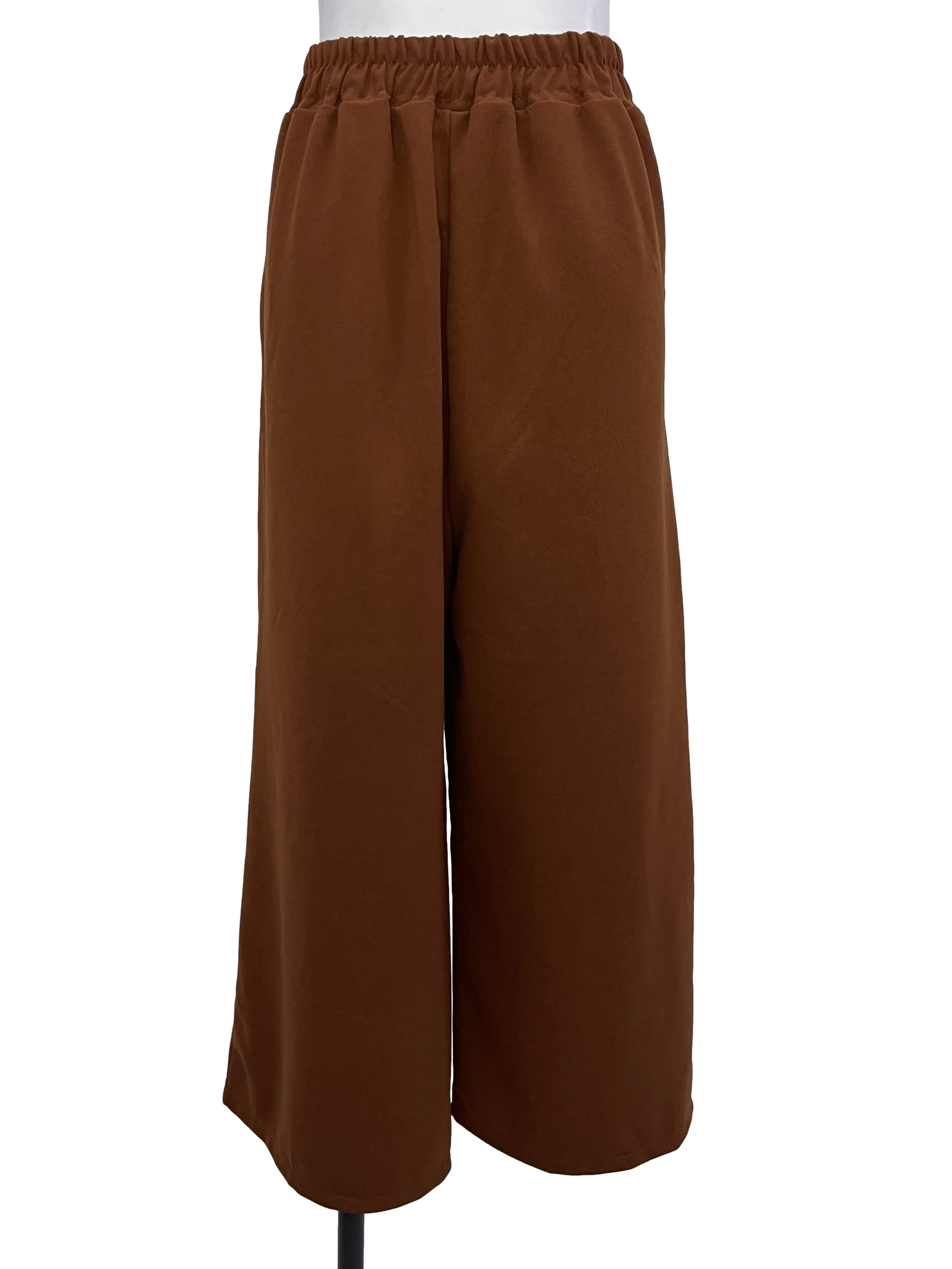 Tawny Brown Culottes