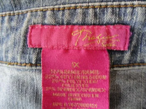 Thalia Sodi Jacket Cropped Jean Blue Size 1X SKU 000232-1