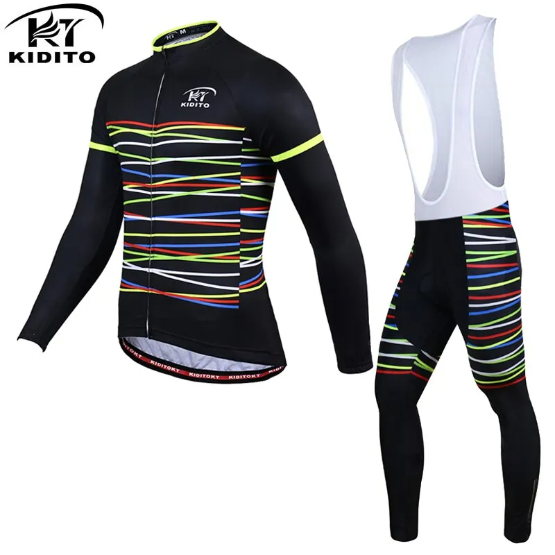 Thermal KIDITOKT Winter Cycling Clothing Set