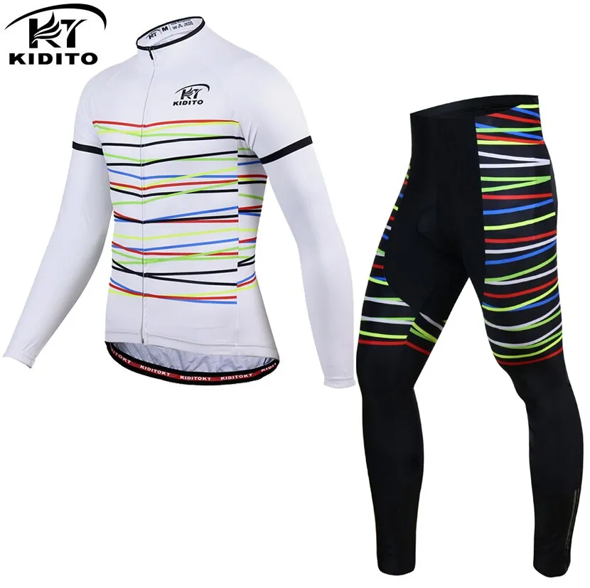 Thermal KIDITOKT Winter Cycling Clothing Set