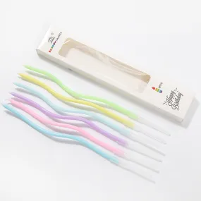Twisty Birthday Candle | Pastel 6-Count