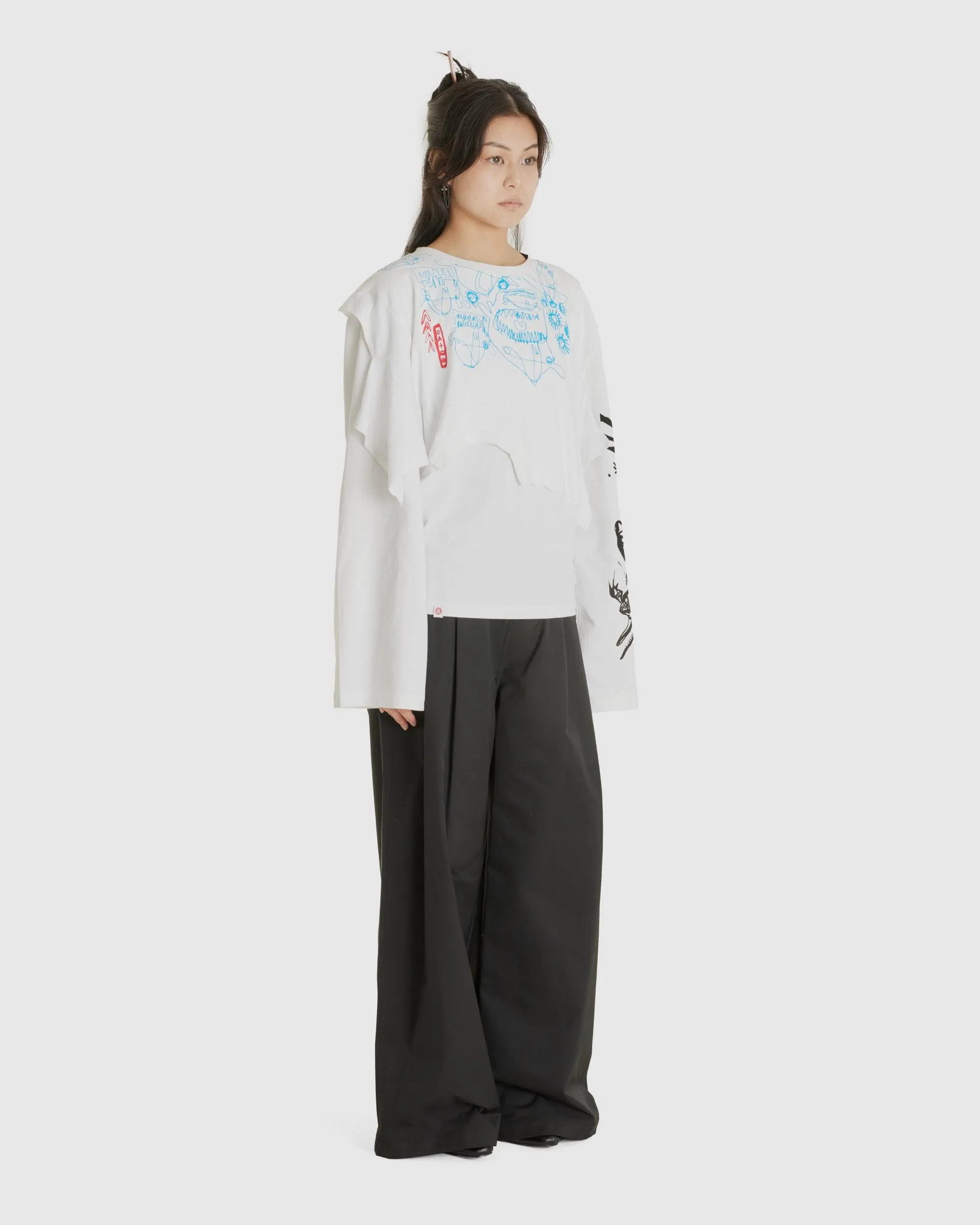Two Tuck Balloon Pants
