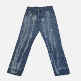 Vintage Levi’s Custom Bleached Denim Jeans - 32in